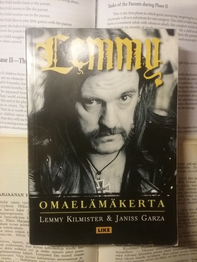 Kilmister, Garza - Lemmy: omaelämäkerta (nid.)