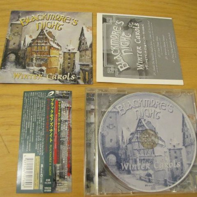 Blackmore's Night Winter Carols cd japani 2006 obi liite