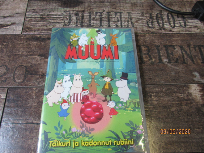 Muumi dvd: Taikuri ja kadonnut rubiini