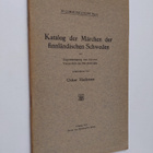 Oskar Hackman : Katalog de Märchen der finnländischen Sch... - pikkukuva 1