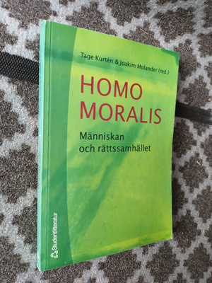 Homo moralis: Människan och rättssamhället