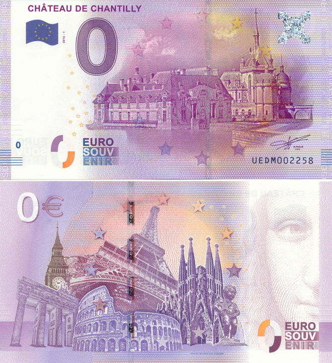 0€ France CHÂTEAU DE CHANTILLY ALE ( Ovh 3.95€ )