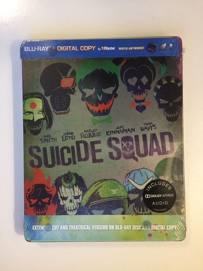 Suicide Squad: Extended Cut - Steelbook (Blu-ray) UUSI