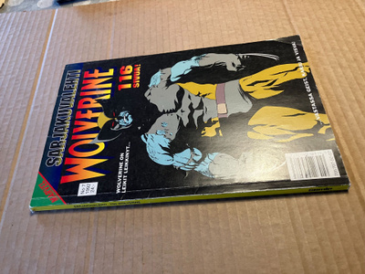 MARVEL WOLVERINE 7/1992 HYVÄ