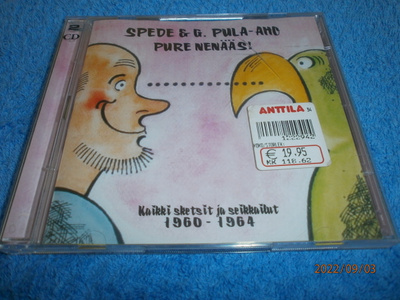 SPEDE & G.PULA-AHO - PURE NENÄÄS 2CD