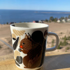 Marimekko Kurre muki 2,5 dl uusi - pikkukuva 1