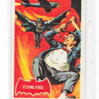 1966 Topps Batman Trading Card #31A Flying Foes The Penguin! - pikkukuva 1