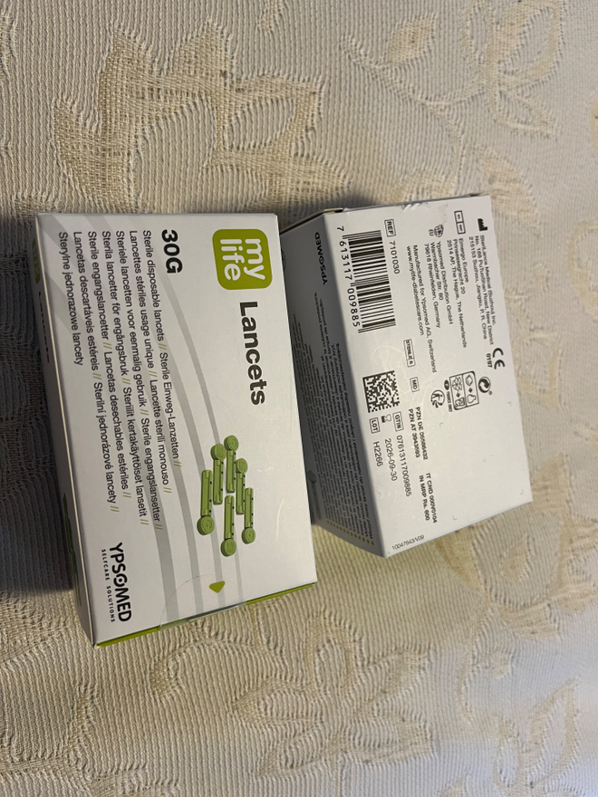 Mylife lansetti 30G (2 laatikkoa)