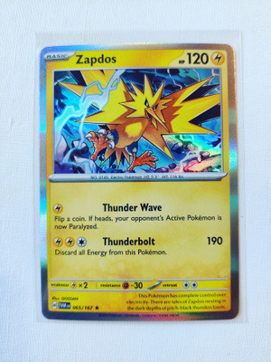Zapdos Holo Rare