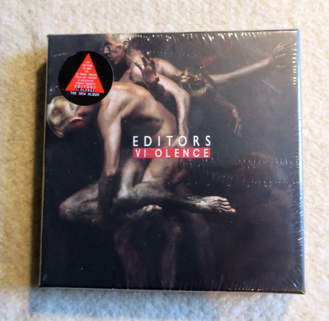 EDITORS: Violence Ltd CD BOX (Juliste, magneetit, bonus)