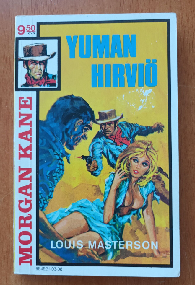 Morgan Kane: Yuman hirviö, Otava 1983, 2.p.