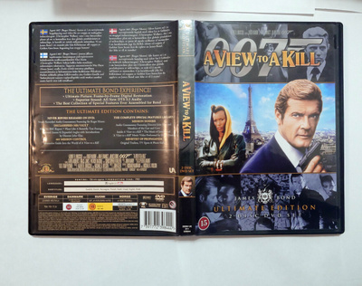 James Bond 007 A view to a kill kuoleman katse dvd suomitxt