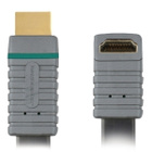 Bandridge HDMI 270° Kulma kaapeli, litteä, Ultra HD, 1m UUSI - pikkukuva 2