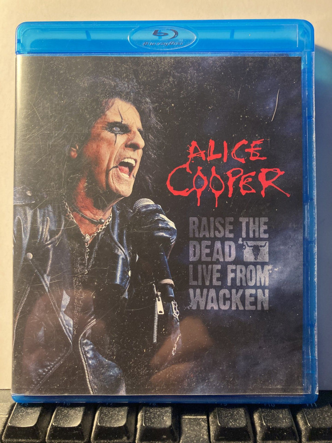 ALICE COOPER: Raise The Dead Live From Wacken, CD x 2 & BluR