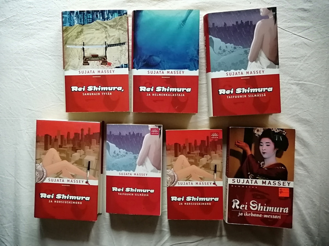 Massey, Sujata: Rei Shimura -kirjoja (7 kpl)