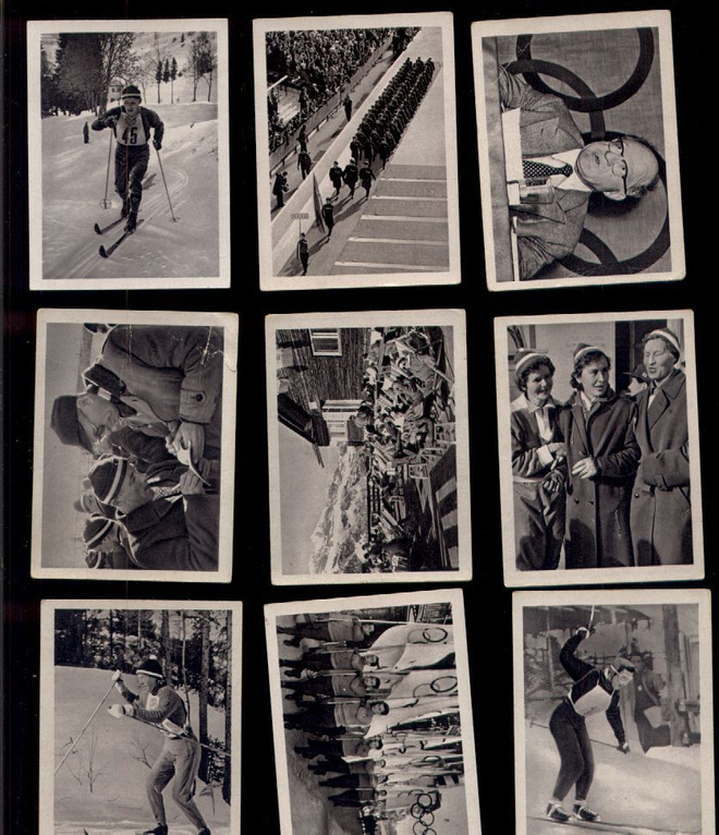 ååku . CORTINA 1956 . Talviolypialaiset . 9 kuvaa .
