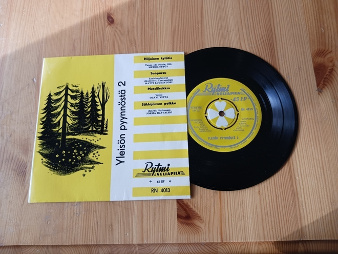 Yleisön Pyynnöstä 2. ep orig 1955 Rytmi RN 4013