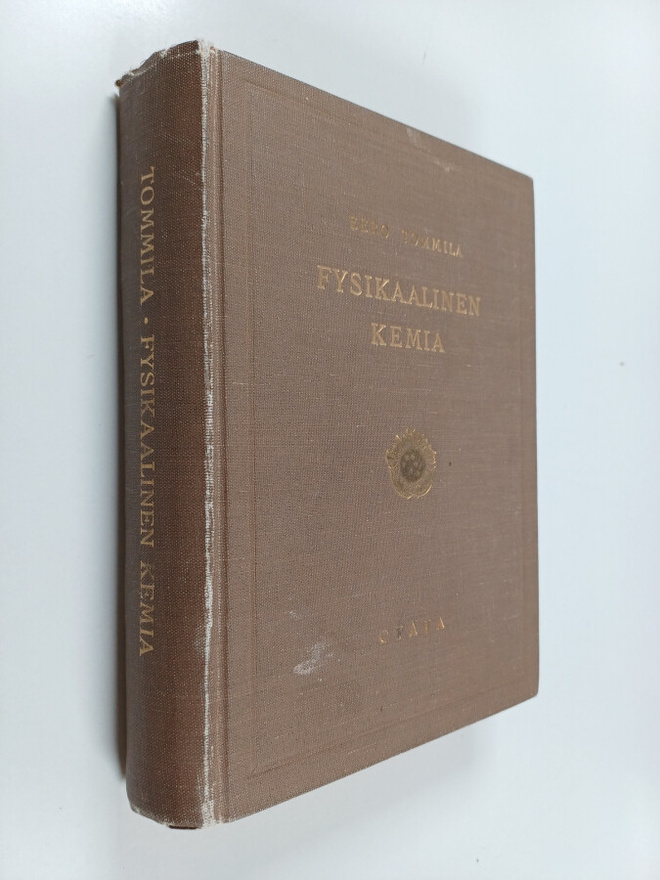 Eero Tommila : Fysikaalinen kemia