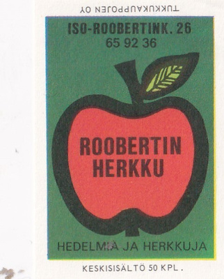 Helsinki, Roobertin Herkku, Iso-Roobertink. 26   s37