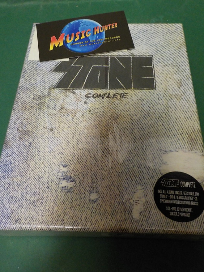 STONE - COMPLETE UUSI 9CD + DVD BOX SET