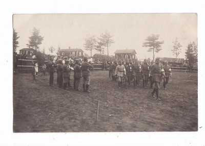 VANHA Valokuva Suojeluskunta Kuopio 1919 Postikorttikoko