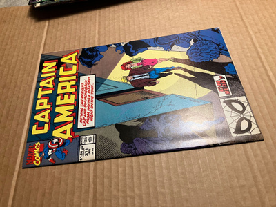 MARVEL CAPTAIN AMERICA 371/1990 HYVÄ