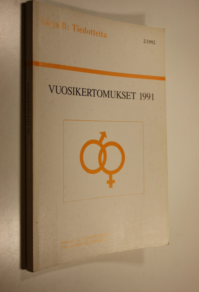 Tasa-arvovaltuutetun toimisto : Vuosikertomukset 1991 n:o...