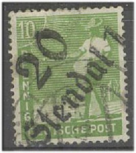Saksa venäl.miehitys Mi 169 IV o (sign. Dr Herbst)