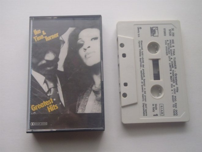 IKE & TINA TURNER - GREATEST HITS c-kasetti