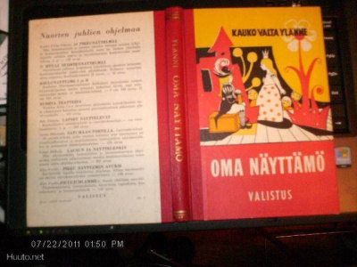 Kauko Valta Ylänne : Oma näyttämö ( 1 p. 1961 ) Sis.pk:t