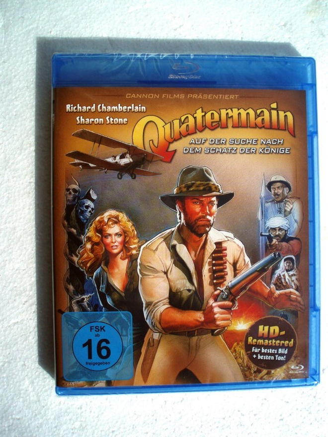 Quatermain - Kuningas Salomonin kaivokset Blu-ray