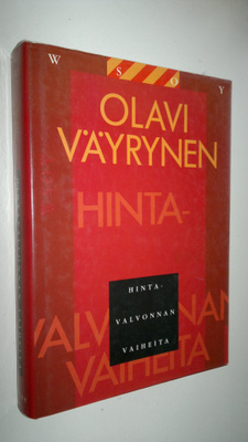 Olavi Väyrynen : Hintavalvonnan vaiheita