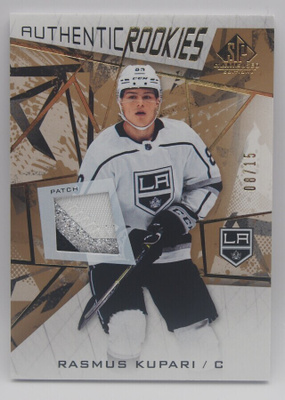 2021-22 Sp game used Gold premium Rasmus Kupari /15