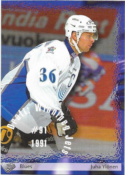 2002-03 CardSet #296 Juha Ylönen Espoo Blues