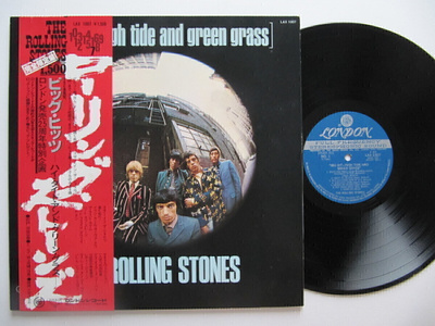 The Rolling Stones Big Hits Japanilainen LP OBI