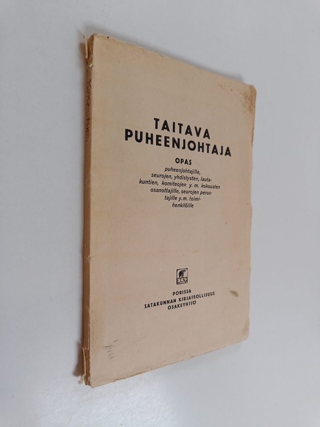 Mikael Palmroth-Wasunta : Taitava puheenjohtaja : opas pu...
