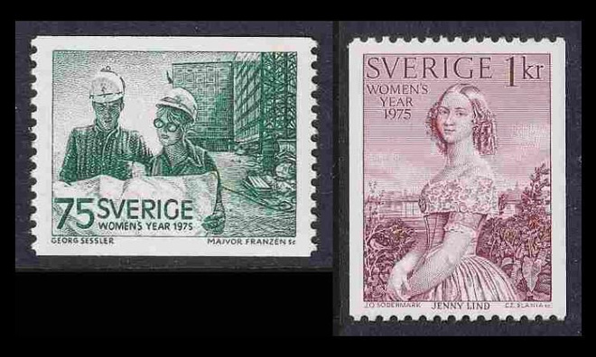 Ruotsi 892-3 ** Naistenvuosi (1975)