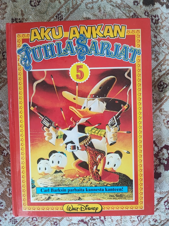 Aku Ankan Juhlasarjat 5 Carl Barks