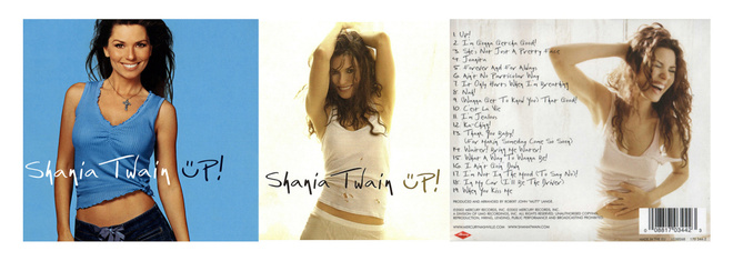 UUSI SHANIA TWAIN UP ! 2CD (2002) - ILMAINEN TOIMITUS