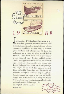 Ruotsi Mi 1469 ja 1472 FDC kortilla