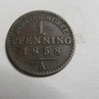 Preussi 1 pfennig 1858 - pikkukuva 1