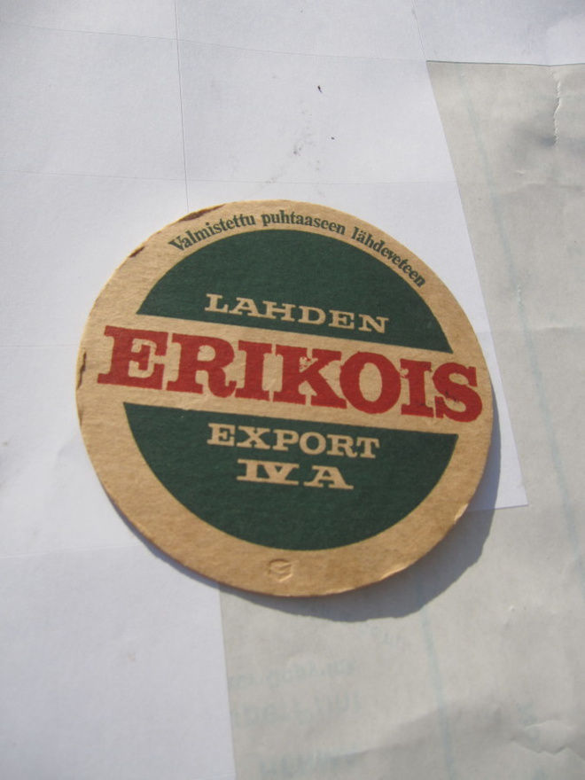 LAHDEN ERIKOIS EXPORT IV A LASINNALUNEN v 1975