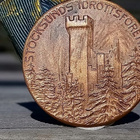 Mitali vuodelta 1956 Jalkapallo. Halkaisija - 32mm. Raskasme - pikkukuva 5