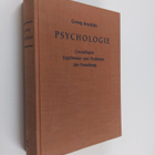 Georg Anschutz : Psychologie : grundlagen ergebnisse und ... - pikkukuva 1