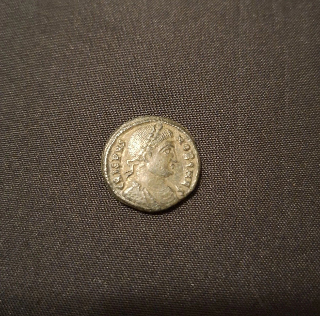 Roman Empire AD 317-326 Crispus Campgate