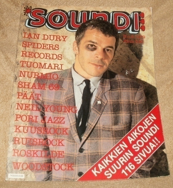 SOUNDI  8 / 1979 # Roskilde - Ruisrock  - Tuomari Nurmio