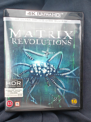The Matrix Revolutions (2003) 4K UHD + Blu-ray