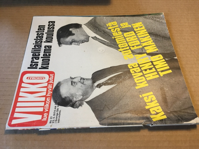 VIIKKO SANOMAT LEHTI 21/1974