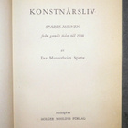 Eva Mannerheim Sparre : Konstnärsliv : Sparre minnen 1951 1p - pikkukuva 1