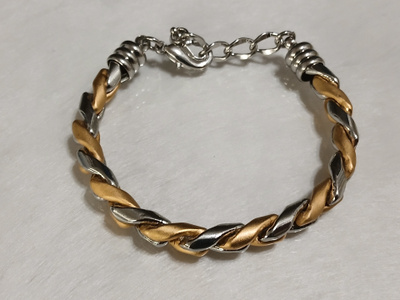 21k kullattu Kanadalainen rannekoru silver Plated